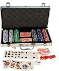 Overige Merken Poker Set Aluminium Koffer