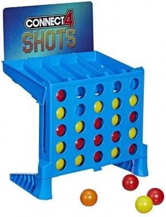 Hasbro Gooi Vier Op 'N Rij - Actiespel 1 Hasbro Gooi Vier Op 'N Rij - Actiespel