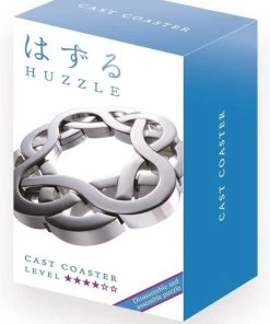 Huzzle Breinbreker Cast Coaster Zilver