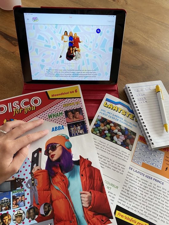 Speelement Back To The Escape! 80's & 90's Spel, De Escape Room Bij U Thuis 1 Speelement Back To The Escape! 80's & 90's Spel, De Escape Room Bij U Thuis