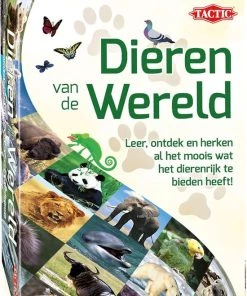 Tactic Kaartspel Dieren Van De Wereld (nl)