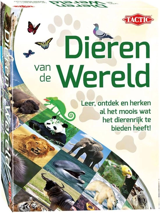 Tactic Kaartspel Dieren Van De Wereld (nl) 1 Tactic Kaartspel Dieren Van De Wereld (nl)