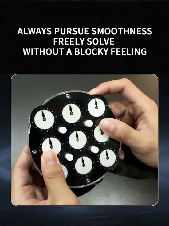 Qiyi Chuanshi Clock Magnetic Clock 13 Qiyi Chuanshi Clock Magnetic Clock - Afbeelding 13