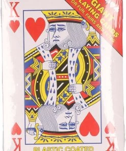 Trendo XL Speelkaarten 1x Pakje Rood 17 X 12 Cm