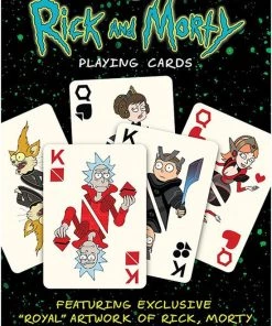 SFC SALES Rick & Morty Speelkaarten -spellen-voor-volwassenen Winkel 550x758 1