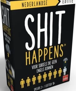 Goliath Shit Happens 18+ - Nederlandstalig Kaartspel - Partyspel -spellen-voor-volwassenen Winkel 550x769