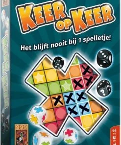 999 Games Spellenset - 2 Stuks - Keer Op Keer - Dobbelspel & Scoreblok 3 Stuks Level 2, 3 En 4 -spellen-voor-volwassenen Winkel 550x769 4