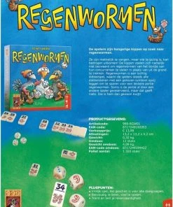 Merkloos Spellenbundel - Dobbelspel - 2 Stuks - Regenwormen & Halli Galli -spellen-voor-volwassenen Winkel 550x773 2