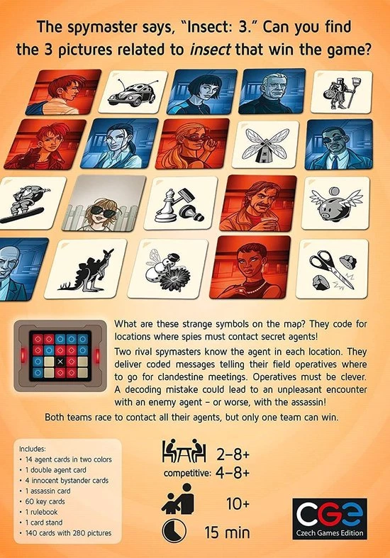 Czech Games Edition Codenames Pictures - Engelstalige Versie 2 Czech Games Edition Codenames Pictures - Engelstalige Versie - Afbeelding 2