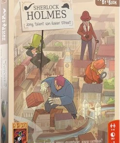 999 Games Adventure By Book: Sherlock Jong Talent Van Baker Street Breinbreker -spellen-voor-volwassenen Winkel 550x788