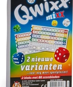 White Goblin Games Spellenbundel - 3 Stuks - Dobbelspel - Qwixx Scoreblocks & Qwixx Big Points & Qwixx Mixx -spellen-voor-volwassenen Winkel 550x805