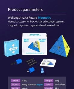Moyu Weilong Pyraminx Magnetic - MAGLEV -spellen-voor-volwassenen Winkel 550x810 3