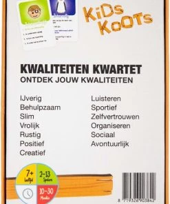 KidsKoots Kwaliteiten Kwartet - Kids Koots - Educatieve Spellen - Kindercoaching - Inspiratiekaarten - Kwaliteitenspel Kaartspel - Associatiekaarten - Coaching Kaartjes - Gesprekskaarten - Leerzaam - Coachspellen - Cadeau - Coachkaarten - Coachingskaarten - -spellen-voor-volwassenen Winkel 550x820 2