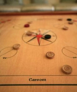 Ubergames Carrom - Hardhout - Offici Le 74x74 Cm Wedstrijd Maat Top Kwaliteit -spellen-voor-volwassenen Winkel 550x825 5