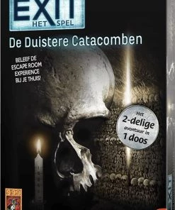 999 Games EXIT - De Duistere Catacomben Breinbreker -spellen-voor-volwassenen Winkel 550x835